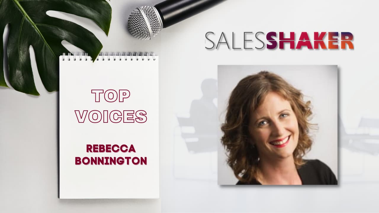 Rebecca Bonnington speaks to Helga Saraiva for Salesshaker 2022